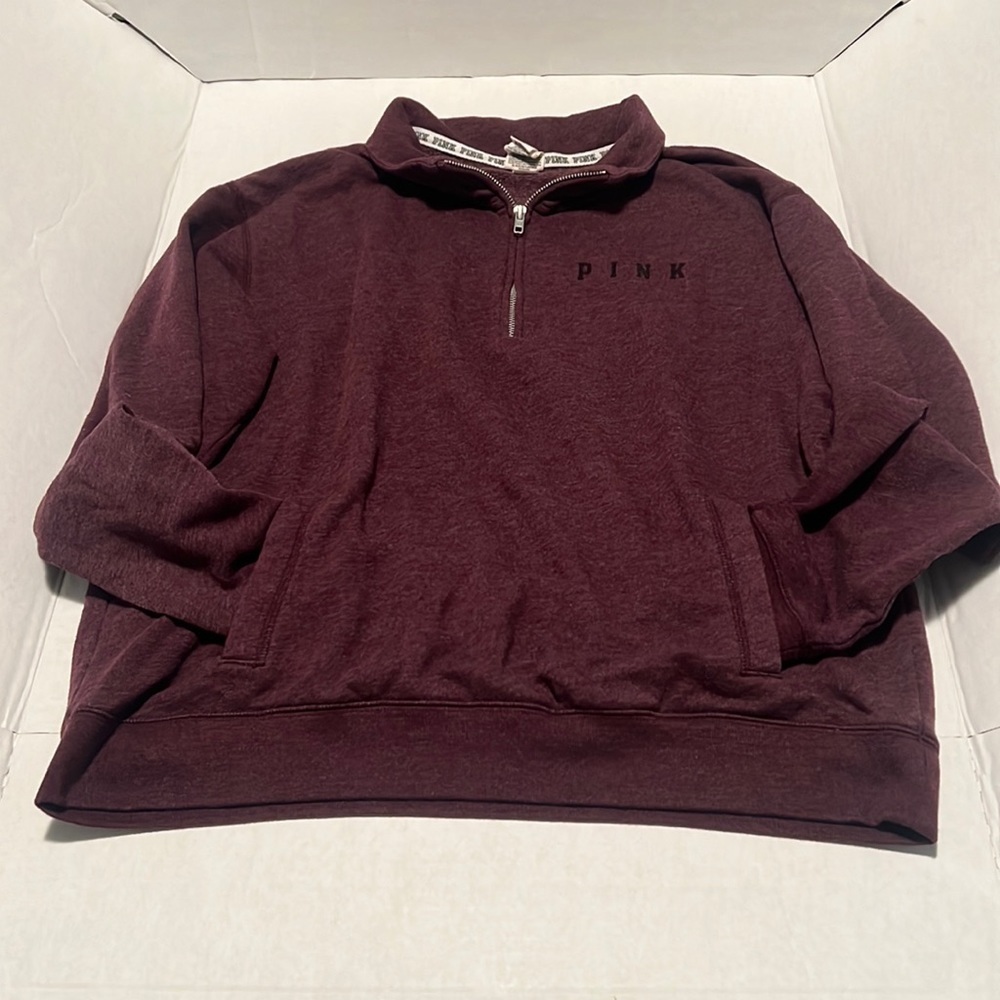Pink large sweatshirt. 86 love